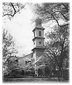Photo: St. John's Church in Richmond, Virginia where Patrick Henry gave his Liberty or Death speech.